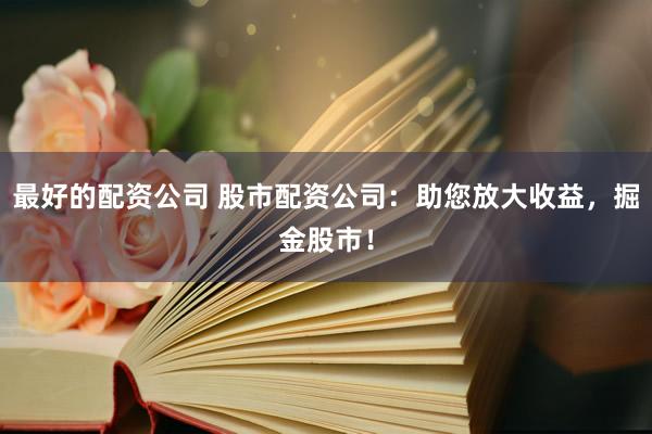 最好的配資公司 股市配資公司：助您放大收益，掘金股市！